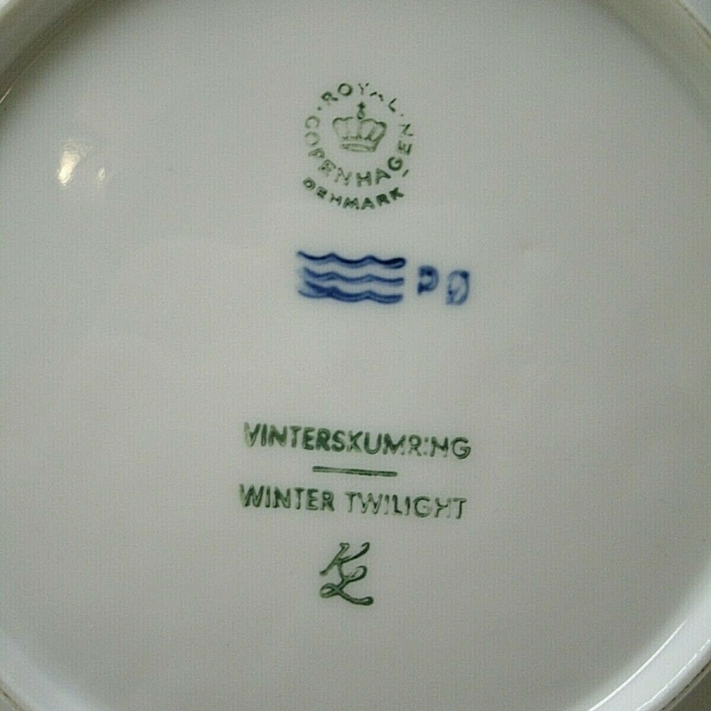 Owl 1974 Royal Copenhagen Collector Plate - Picture 5 of 8